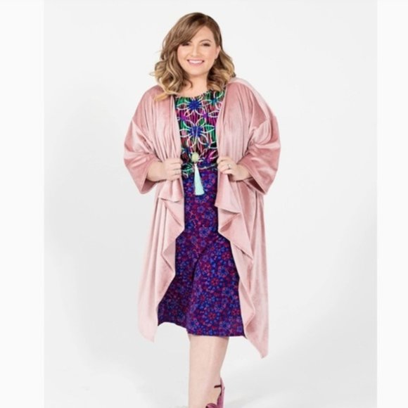 New LuLaRoe Shirley Kimono Wrap textured Small‎ - Picture 1 of 9
